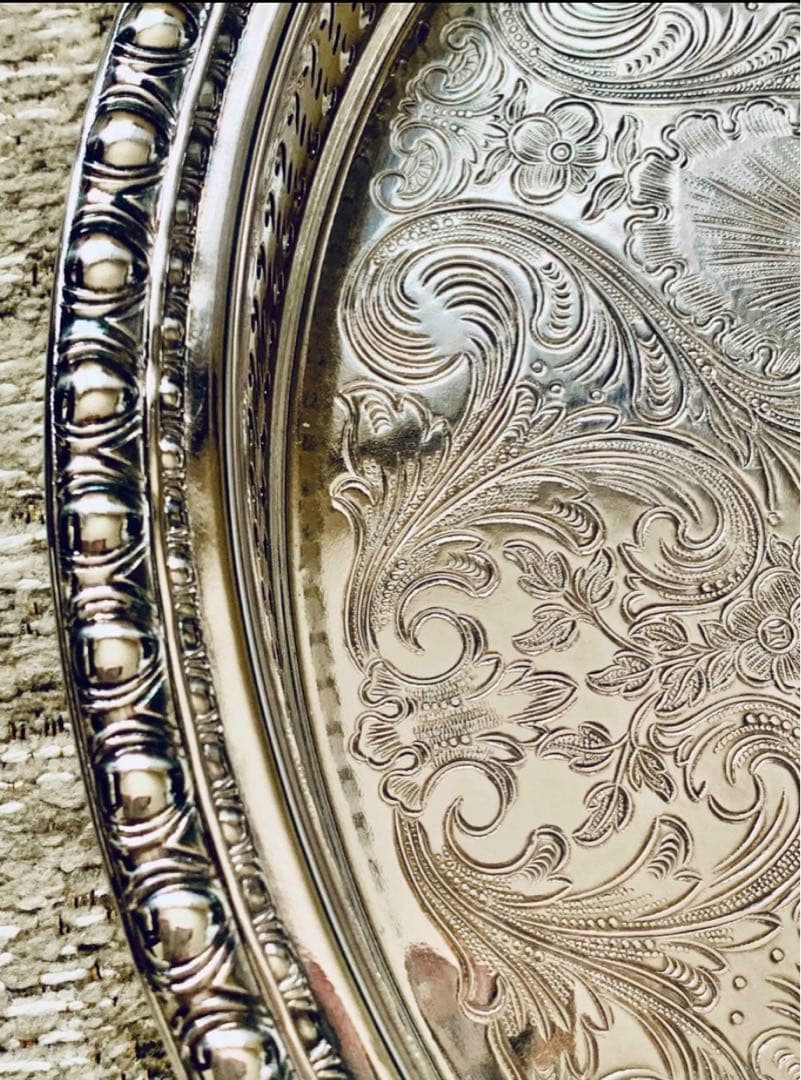 米国製　シルバートレー　アンティーク　ヴィンテージ