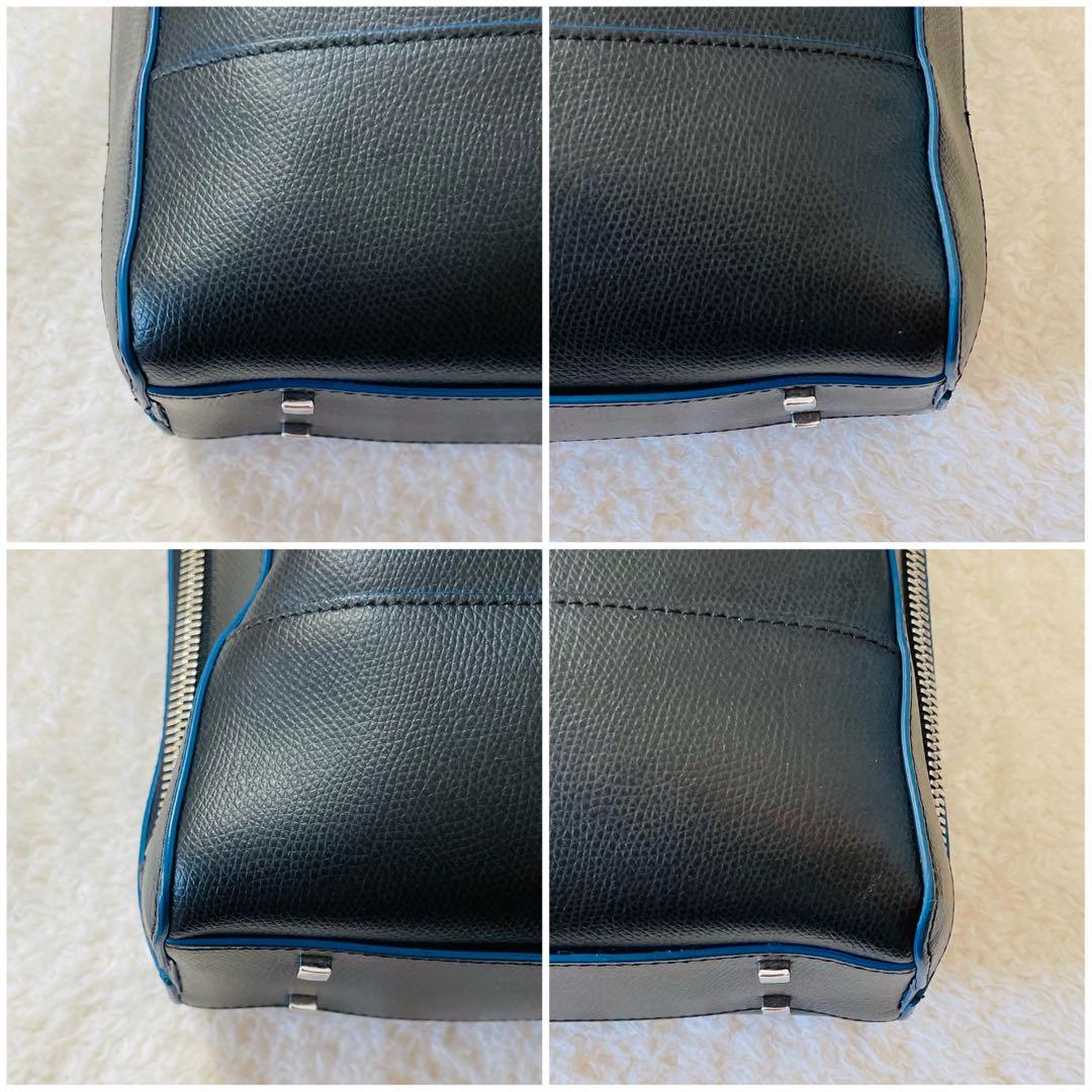 【美品】FURLA ビジネスバッグ ショルダーバッグ 2way 黒 肩掛け