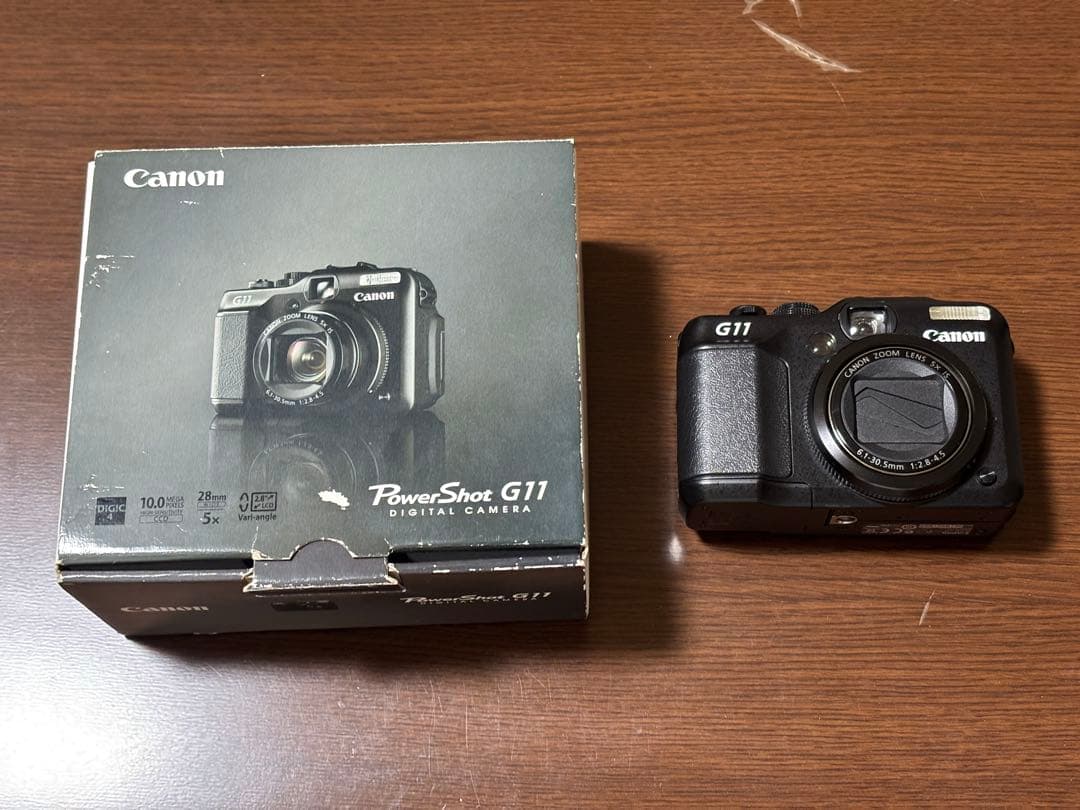 Canon PowerShot G11 動作確認済 コントローラーホイール難あり