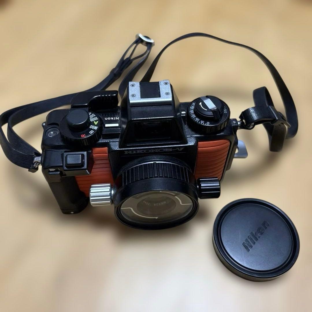 【値下げ応相談】Nikon ニコノスV 水陸両用カメラセット、広角レンズ付き