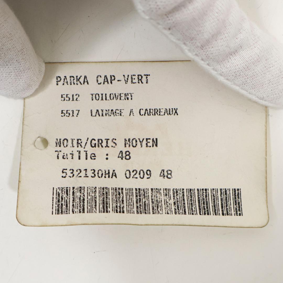 H5446◾️エルメス　インナーウール　フルジップアップコート