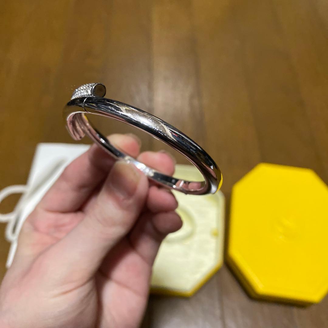 【渡辺翔太着用】スワロフスキー　シルバー　ブレスレット　swarovski