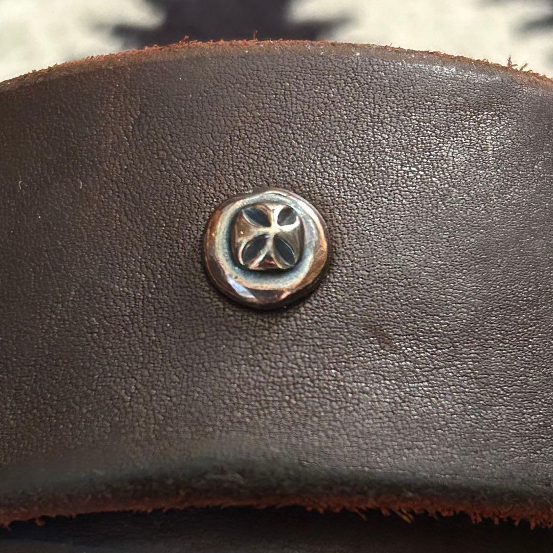 vintageworks スタッズベルト 茶芯 35/89 ヴィンテージワークス