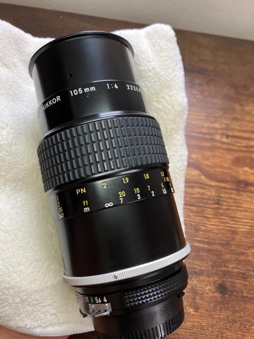 Nikon Ai Nikkor 105mm f/4+PN-11 美品 Fマウント