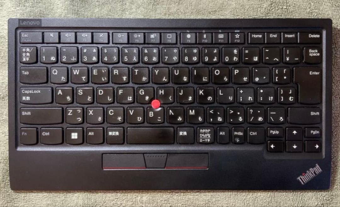 Lenovo トラックポイント キーボード II 日本語/ワイヤレス