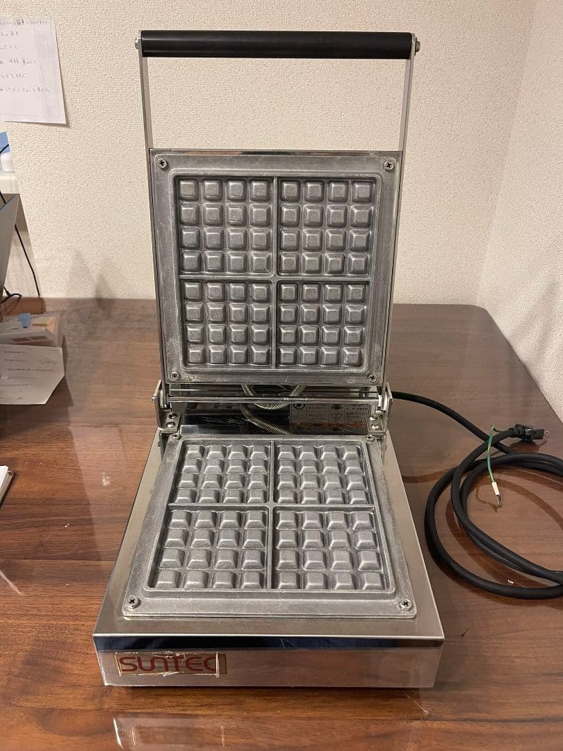 suntec ワッフルメーカー ステンレス