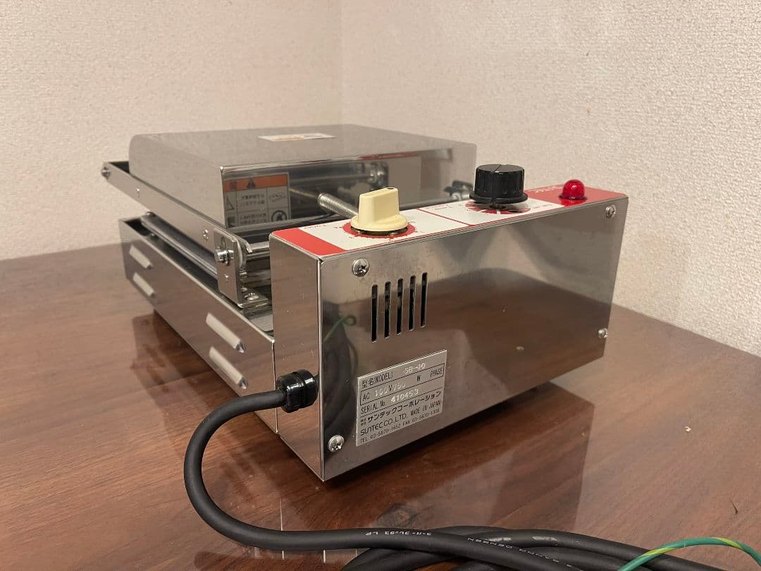 suntec ワッフルメーカー ステンレス