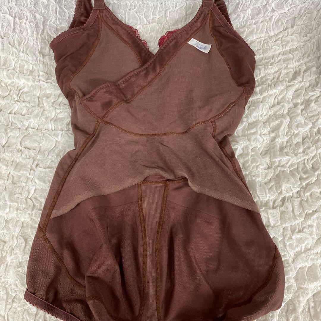 マルコ 補正下着 カーヴィシャス ローズウッドブラウン ボディースーツ D70M