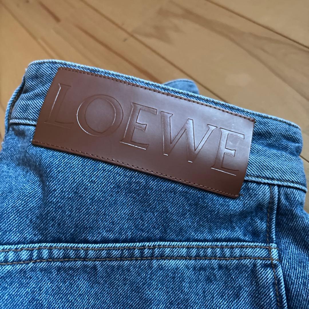 LOEWE ロエベ アナグラムバギーパンツ　デニムパンツ サイズ36