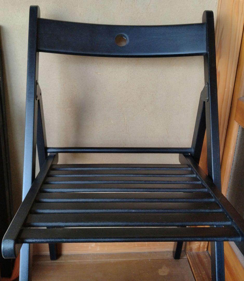 【IKEA イケア】FRÖSVI 木製 折りたたみ椅子 3脚セット