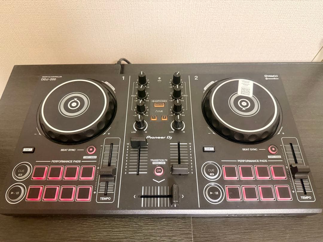 23年製　Pioneer DDJ-200 DJコントローラー