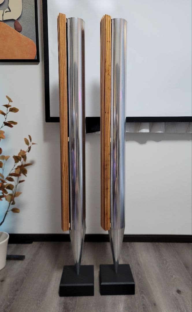 B&O バング&オルフセン BeoLab 8000 スピーカーペア天然木ケース