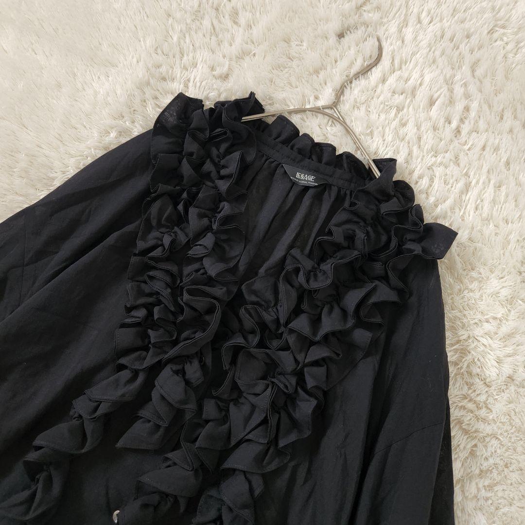 新品✨ジャーナルスタンダードレサージュ 24SS シアー フリル ブラウス