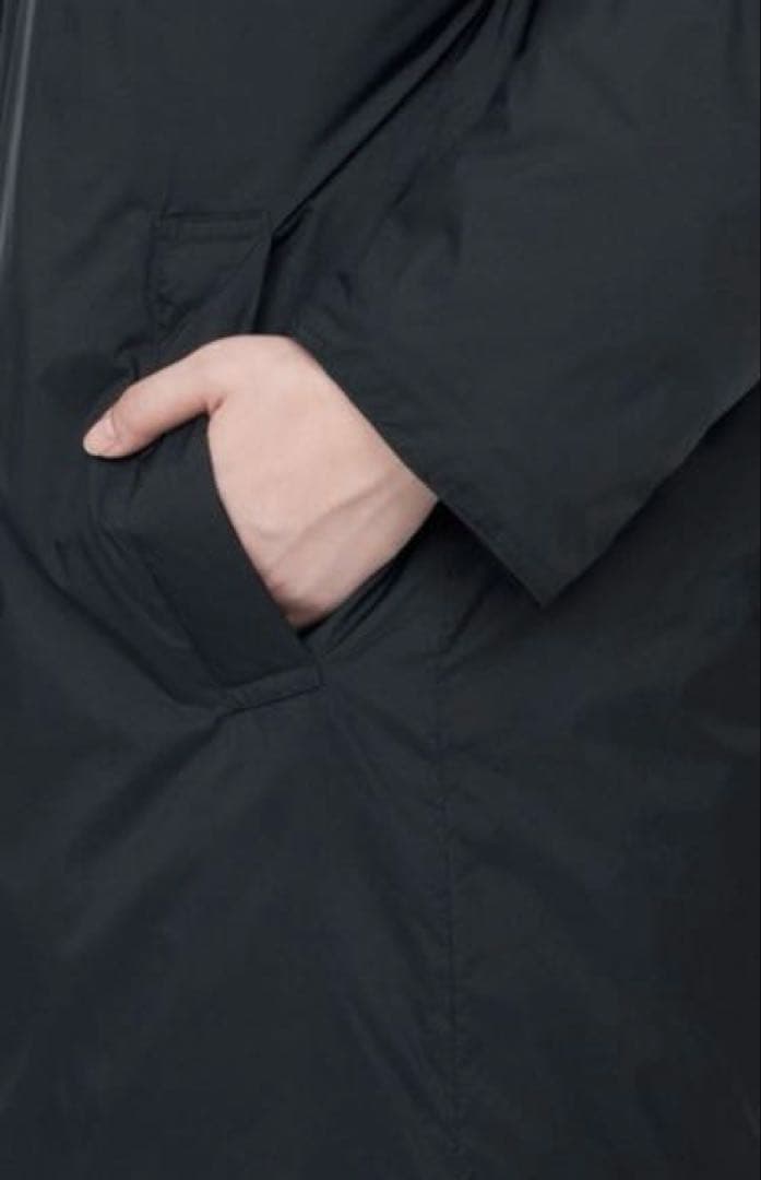 無印良品　ステンカラーコート　軽量ダウン