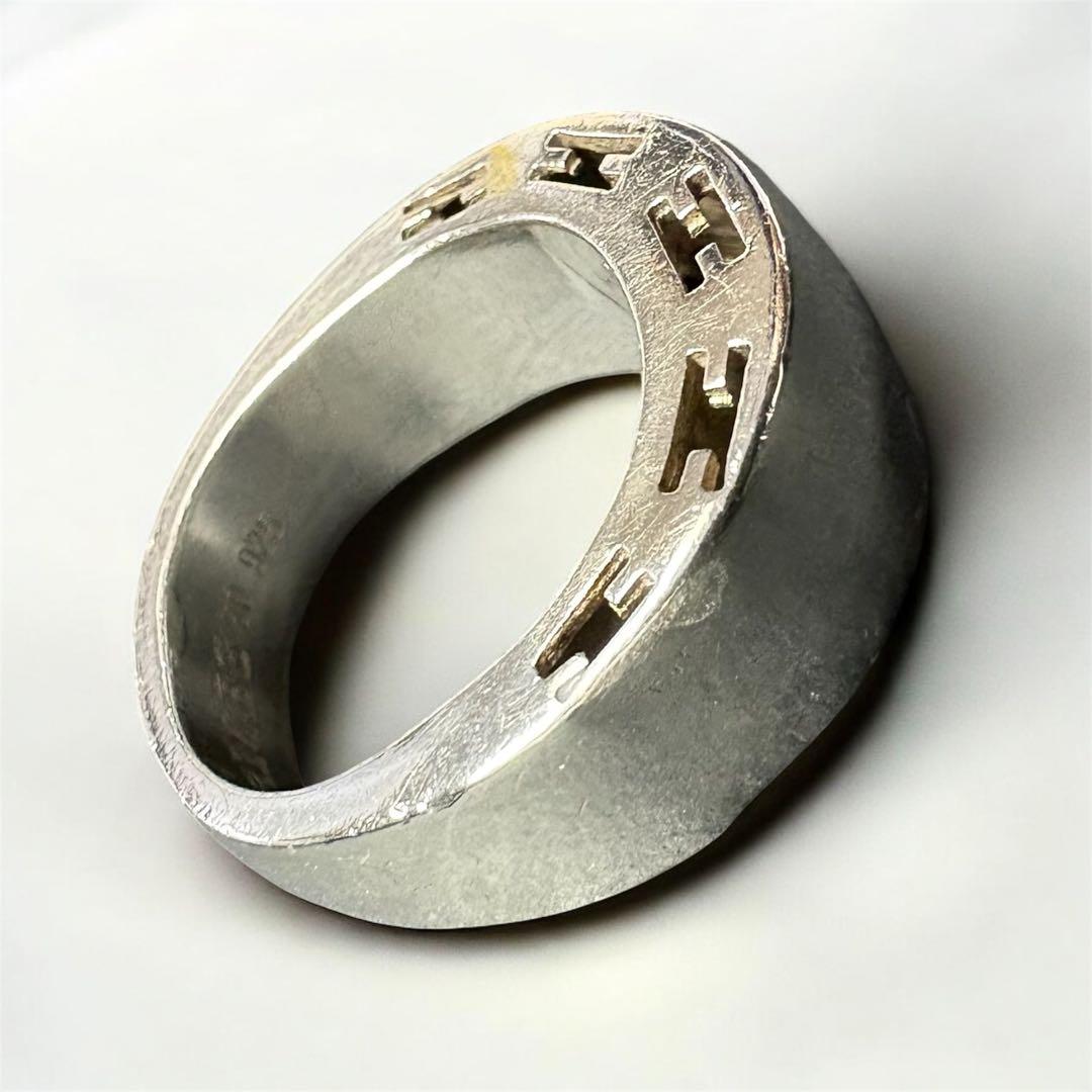 希少 マルジェラ期 エルメス クラルテ リング 50（約10号）シルバー925