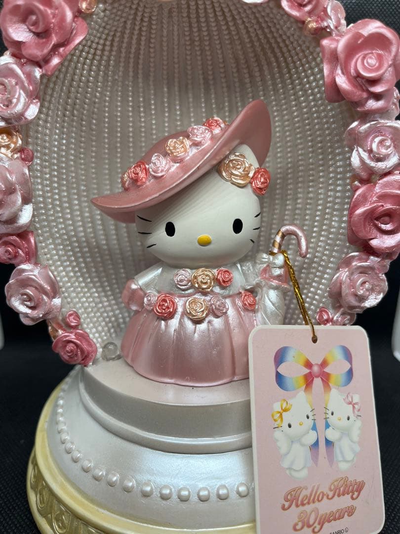 サンリオ ハローキティ 30周年記念 オルゴール付きライト 加藤工芸 レトロ