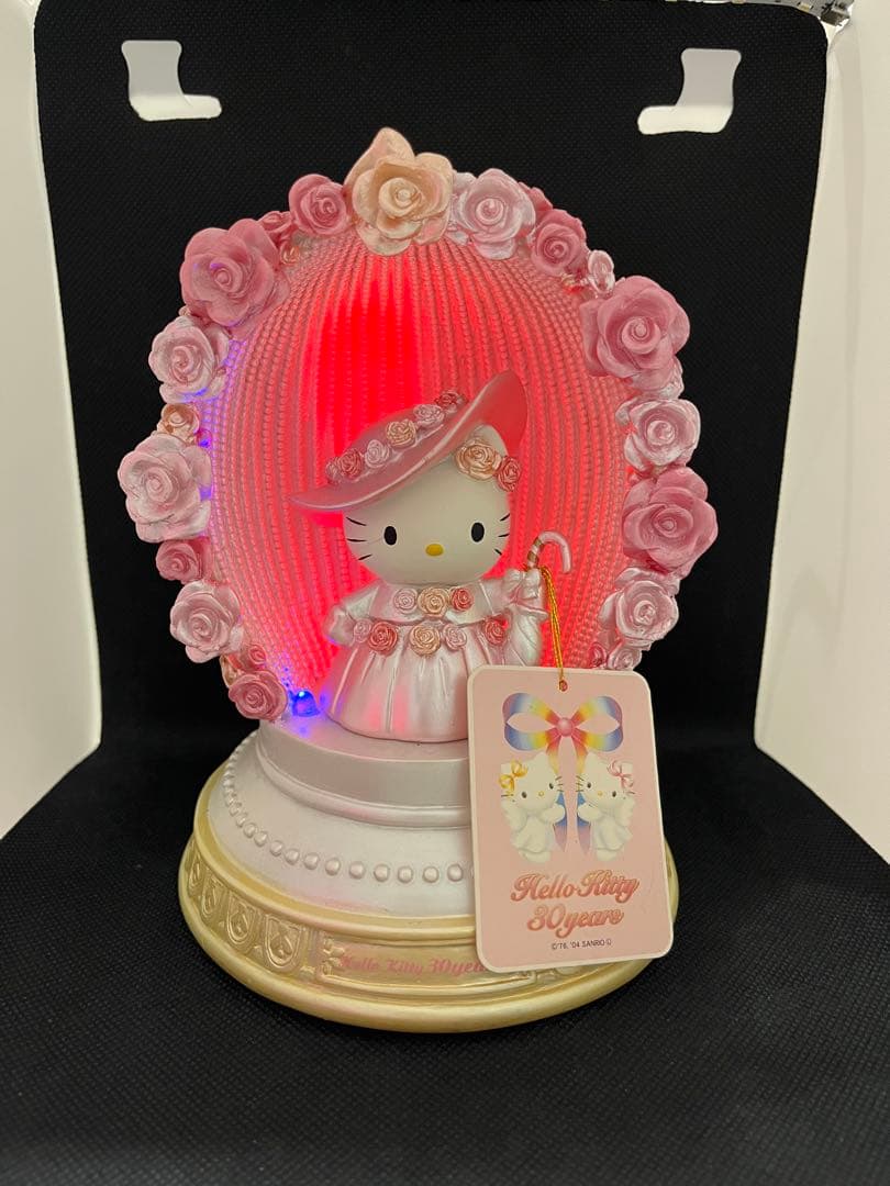 サンリオ ハローキティ 30周年記念 オルゴール付きライト 加藤工芸 レトロ