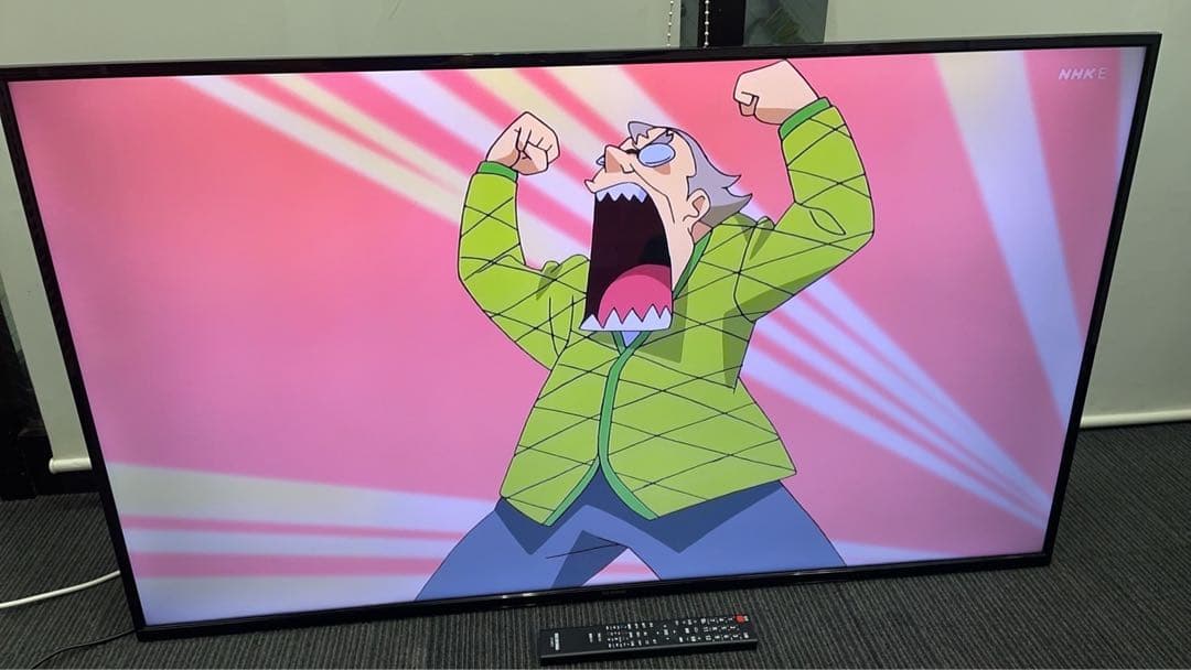 新品半額★ 中古美品壁掛け★アイリスオーヤマ　4K液晶テレビ50UB10P