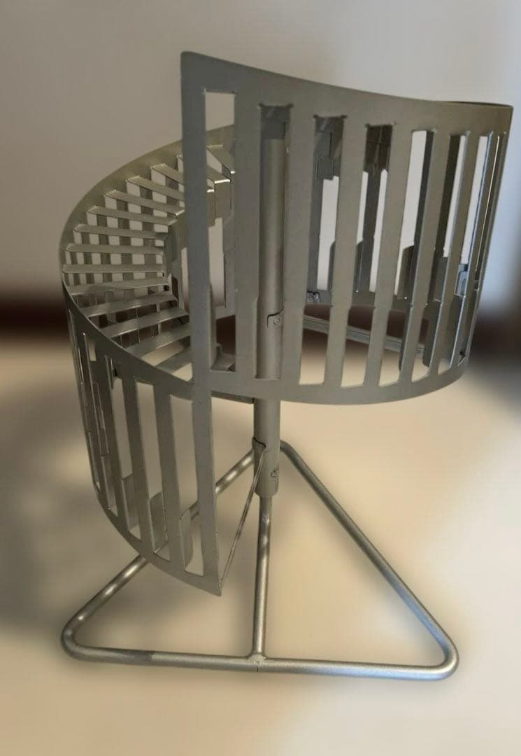 スペースエイジ スパイラルCDラック アイアンフレーム STRIPE co.,