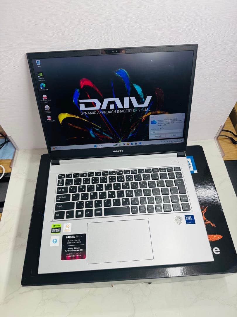 MOUSE DAIV S4-I7G60SR Ultra 7 155H ノートPC