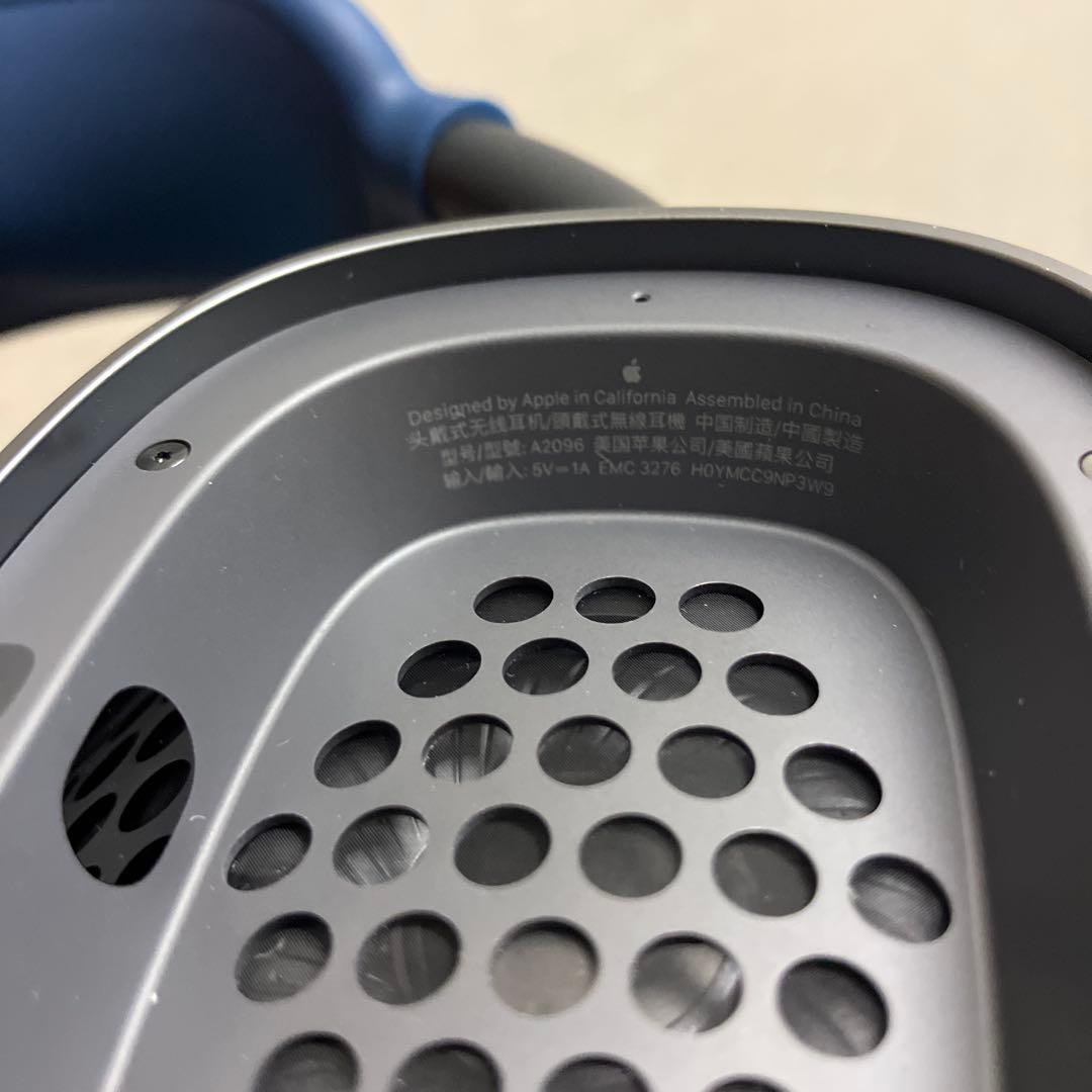 AirPods Max スペースグレー本体　2025年４月末まで保証　ケース付き