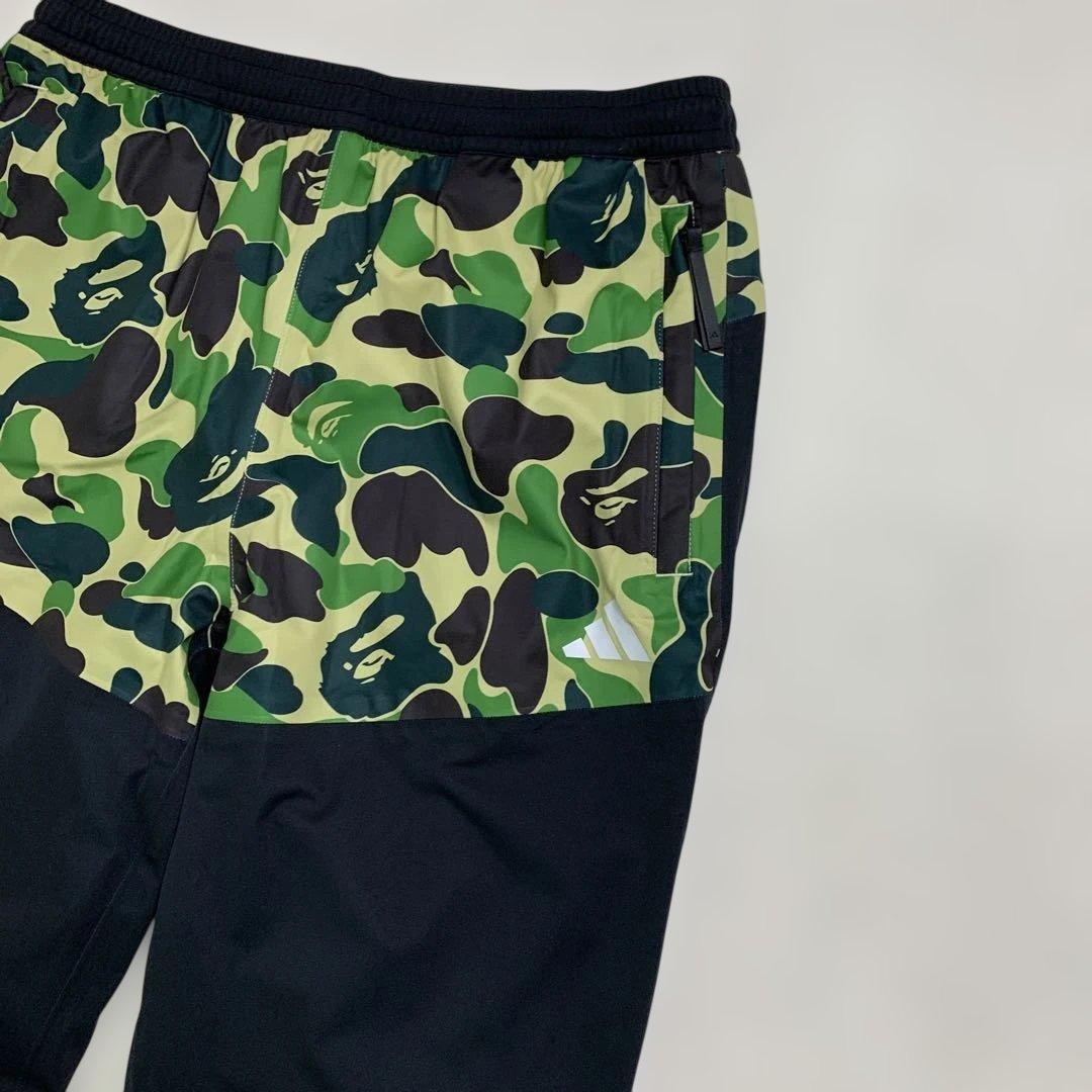 アディダス×A BATHING APE　2023年モデル 迷彩柄 スポーツパンツ