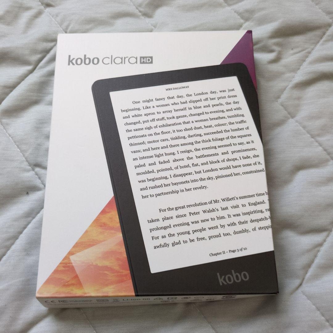 Kobo Clara HD 128GB容量アップ フリップケース付き