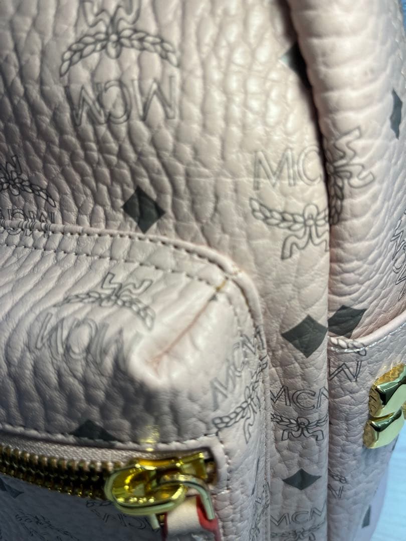 ♡*】様 【新品】MCM パウダーピンク スモール バック MWK 5XL24