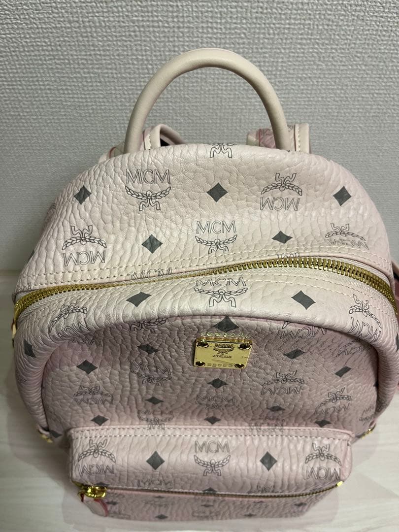 ♡*】様 【新品】MCM パウダーピンク スモール バック MWK 5XL24