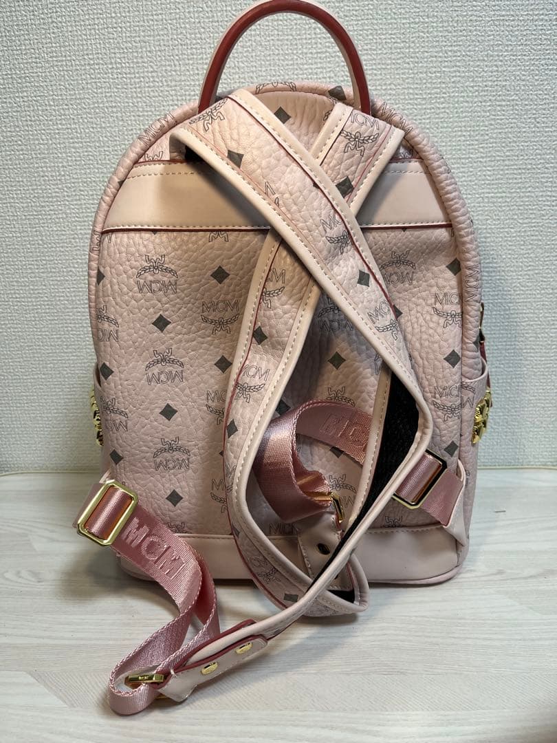 ♡*】様 【新品】MCM パウダーピンク スモール バック MWK 5XL24