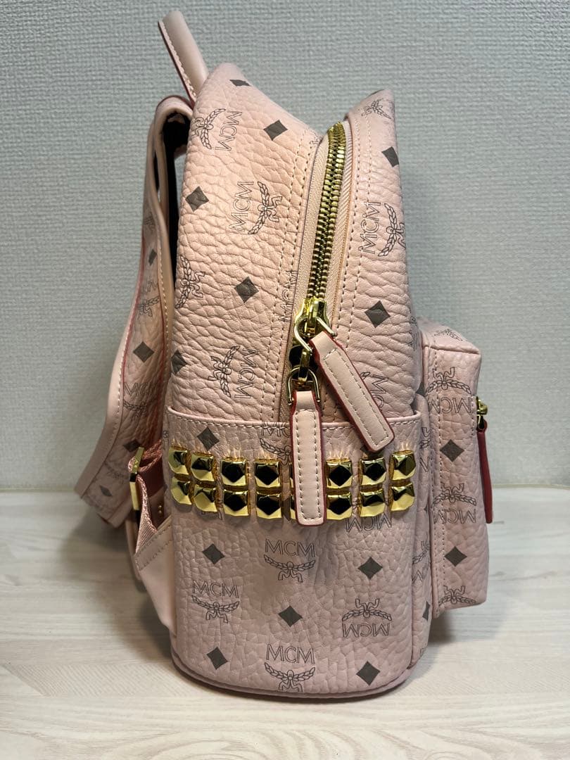 ♡*】様 【新品】MCM パウダーピンク スモール バック MWK 5XL24
