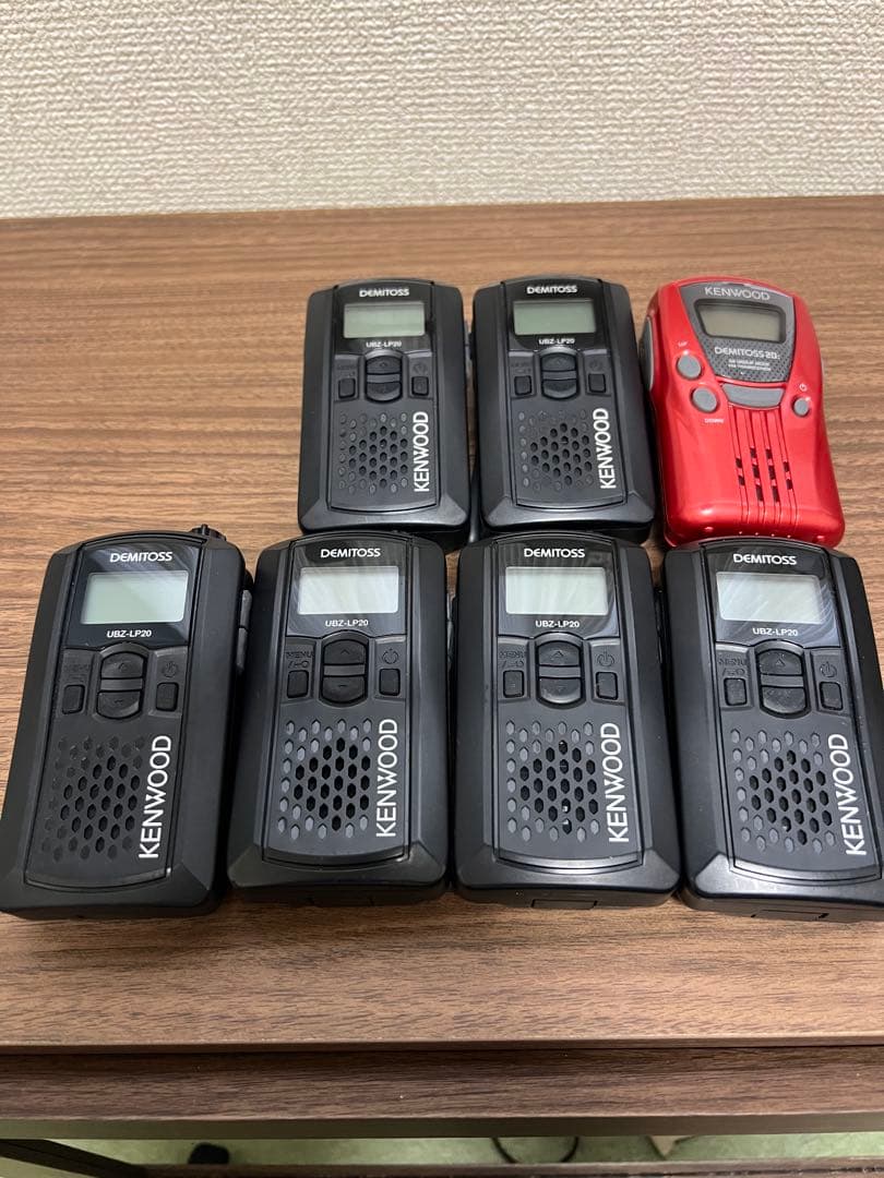 KENWOOD UBZ-LP20 トランシーバー 6台+別品番1台セット