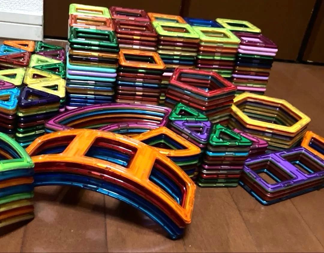 マグフォーマー　正規品　大量　537ピース おまけ正規品アクセサリー多数