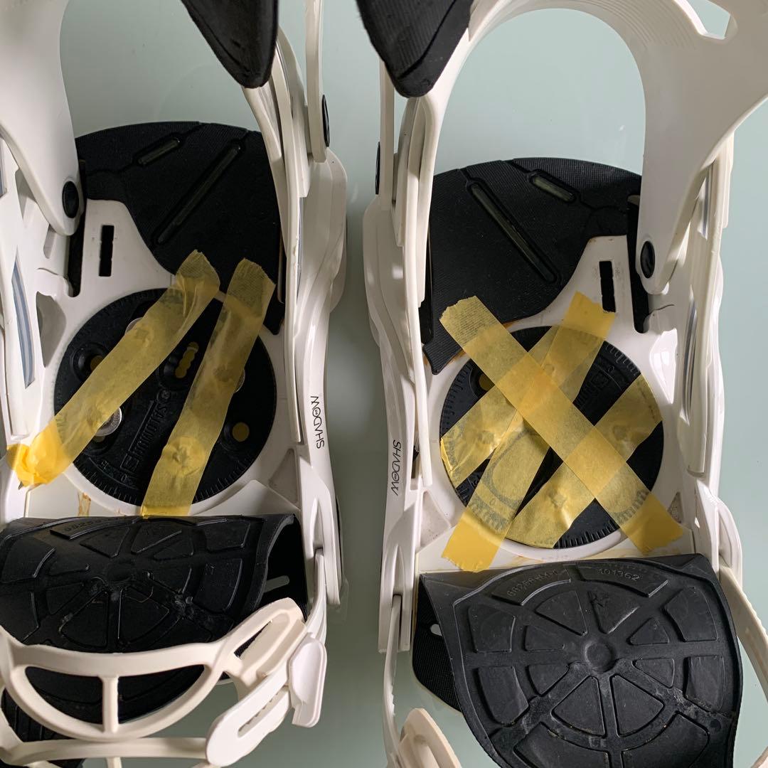 サロモン　Hologram スノーボード ビンディング M ホワイト