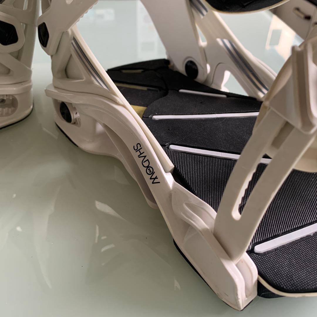 サロモン　Hologram スノーボード ビンディング M ホワイト