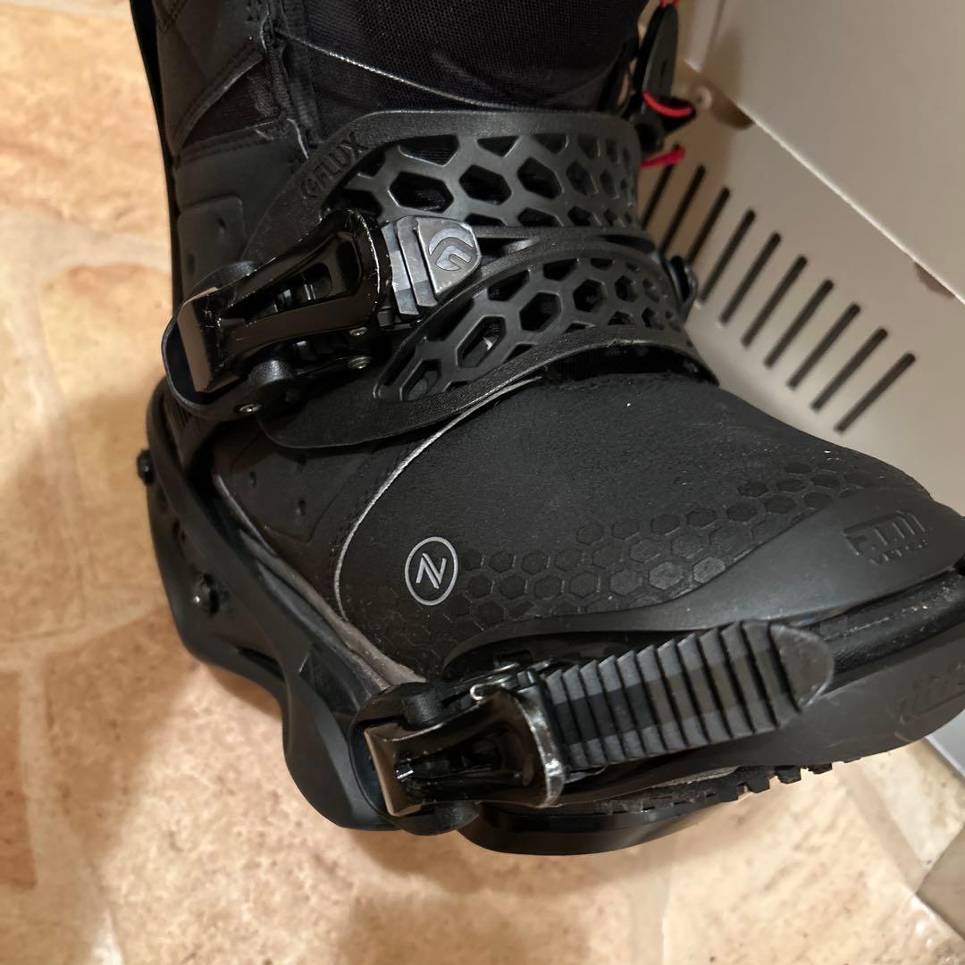 PR Flux スノーボードビンディング ブラック