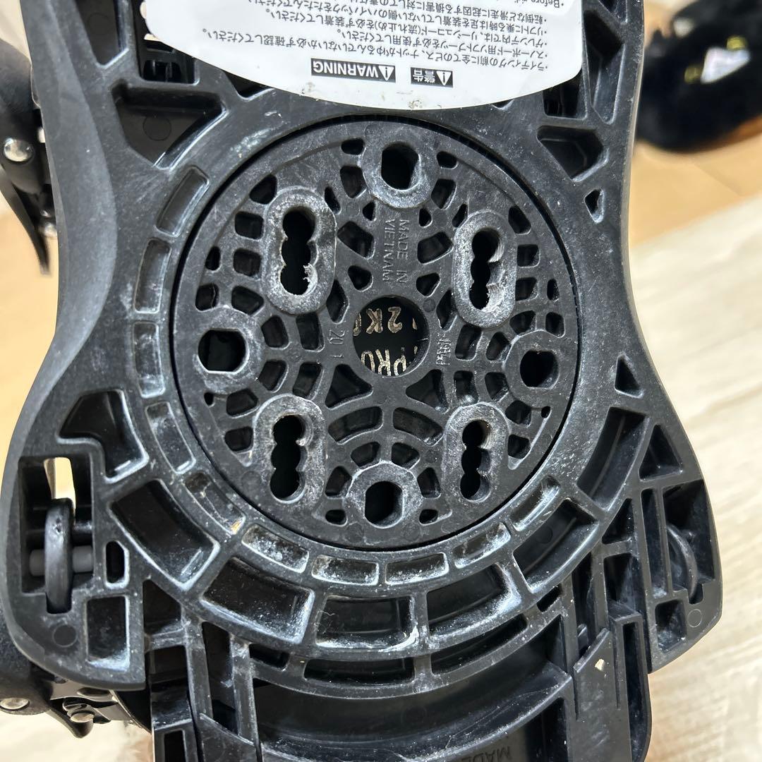 PR Flux スノーボードビンディング ブラック