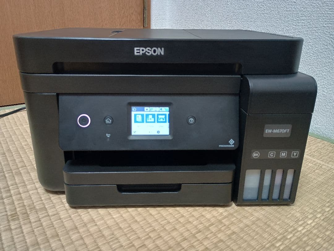 [112]【動作良好・2800枚】エプソン　エコタンクEW-M670FT