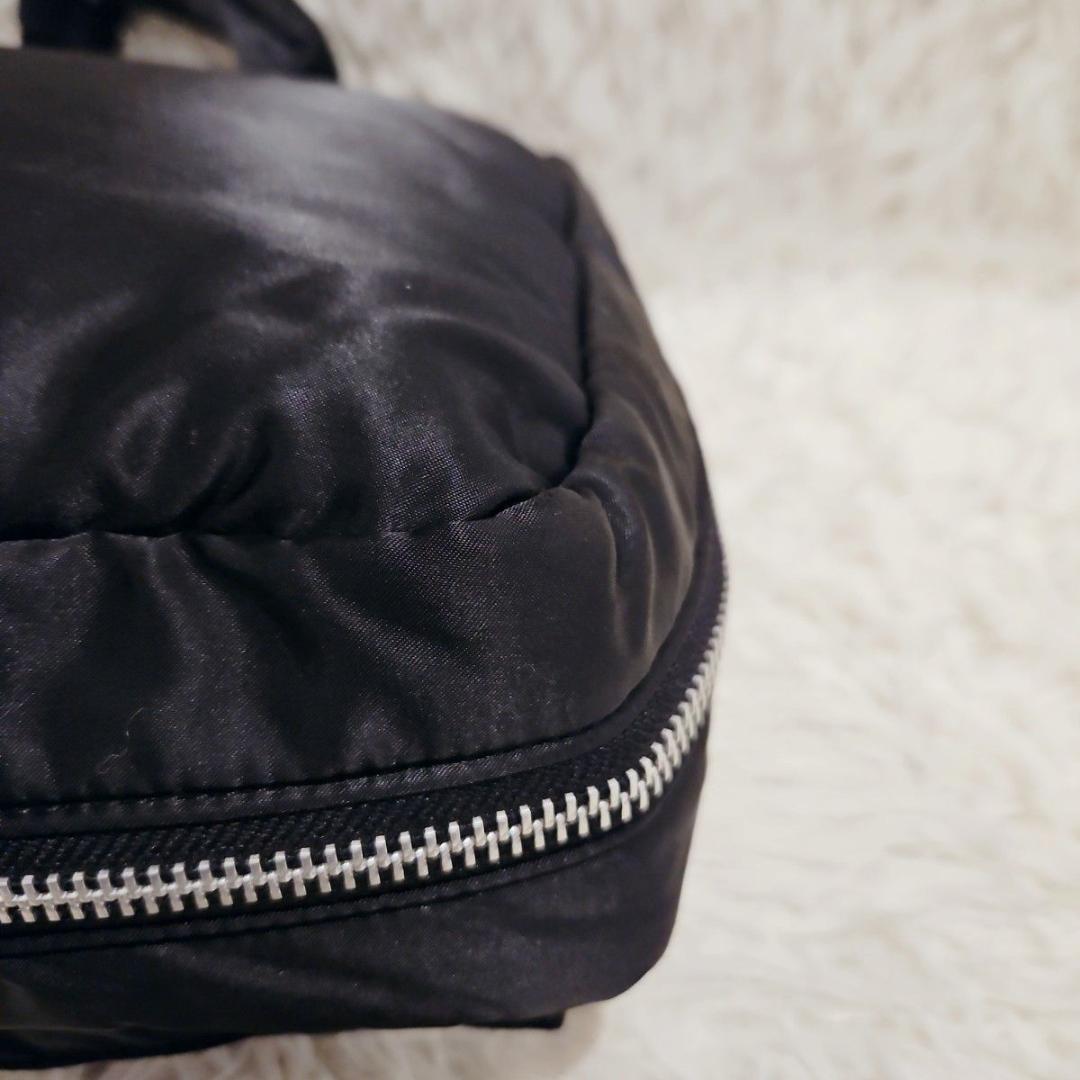 美品 ポーター タンカー 2way トートバ ッグ ナイロン ブラック A4可