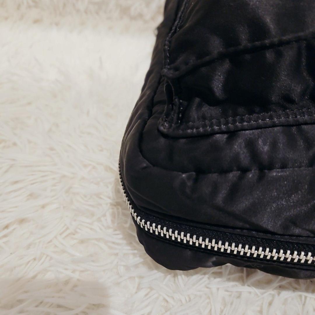 美品 ポーター タンカー 2way トートバ ッグ ナイロン ブラック A4可