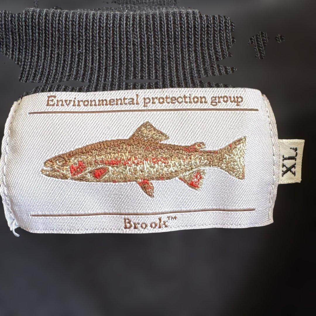 n*a様 [極美品]Brook アヒル刺繍 トレーナー ネイビー　brook ト