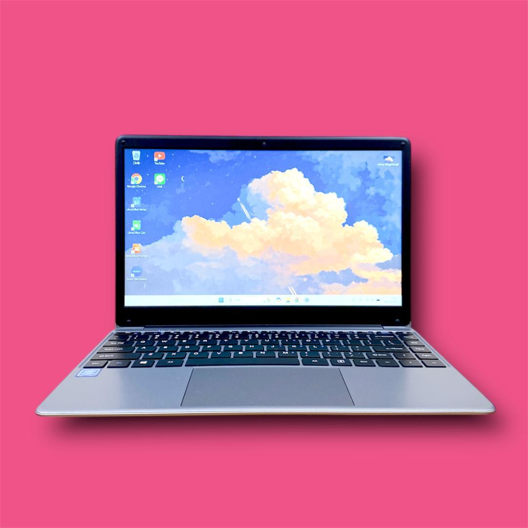 CHUWI小型ノートパソコン 8世代CPU SSD 最新Win11 薄型 軽量