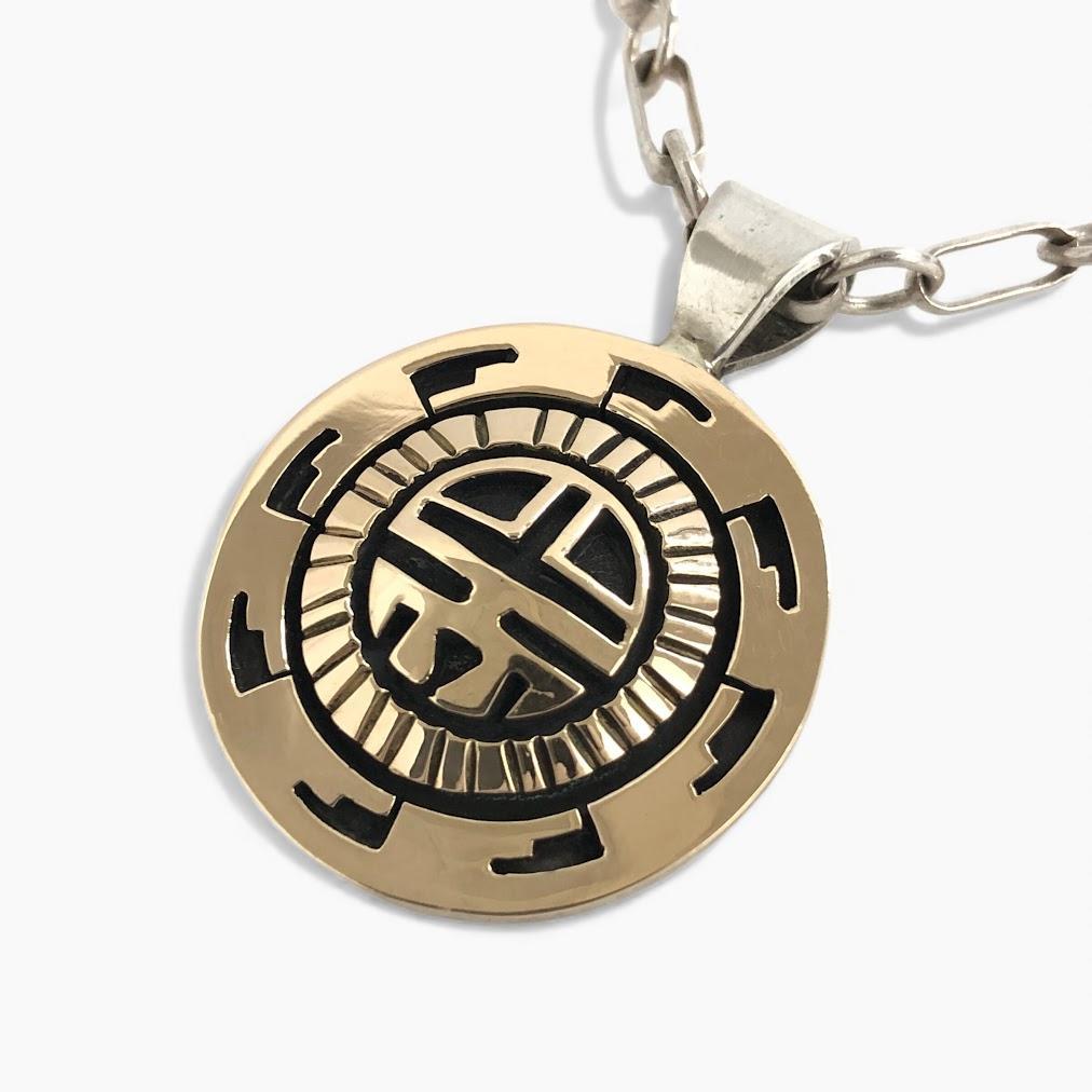 ホピ族 STERLING 14K ネックレス アクセサリー
