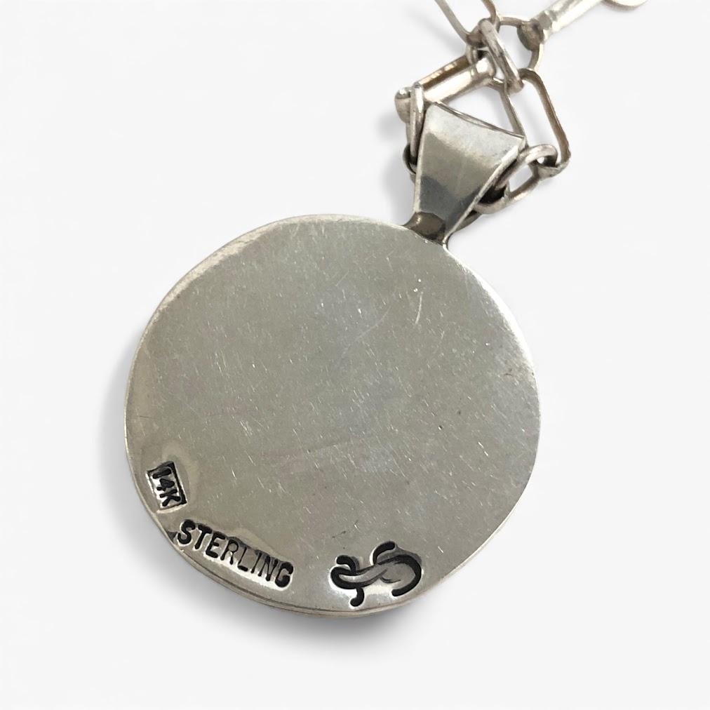 ホピ族 STERLING 14K ネックレス アクセサリー