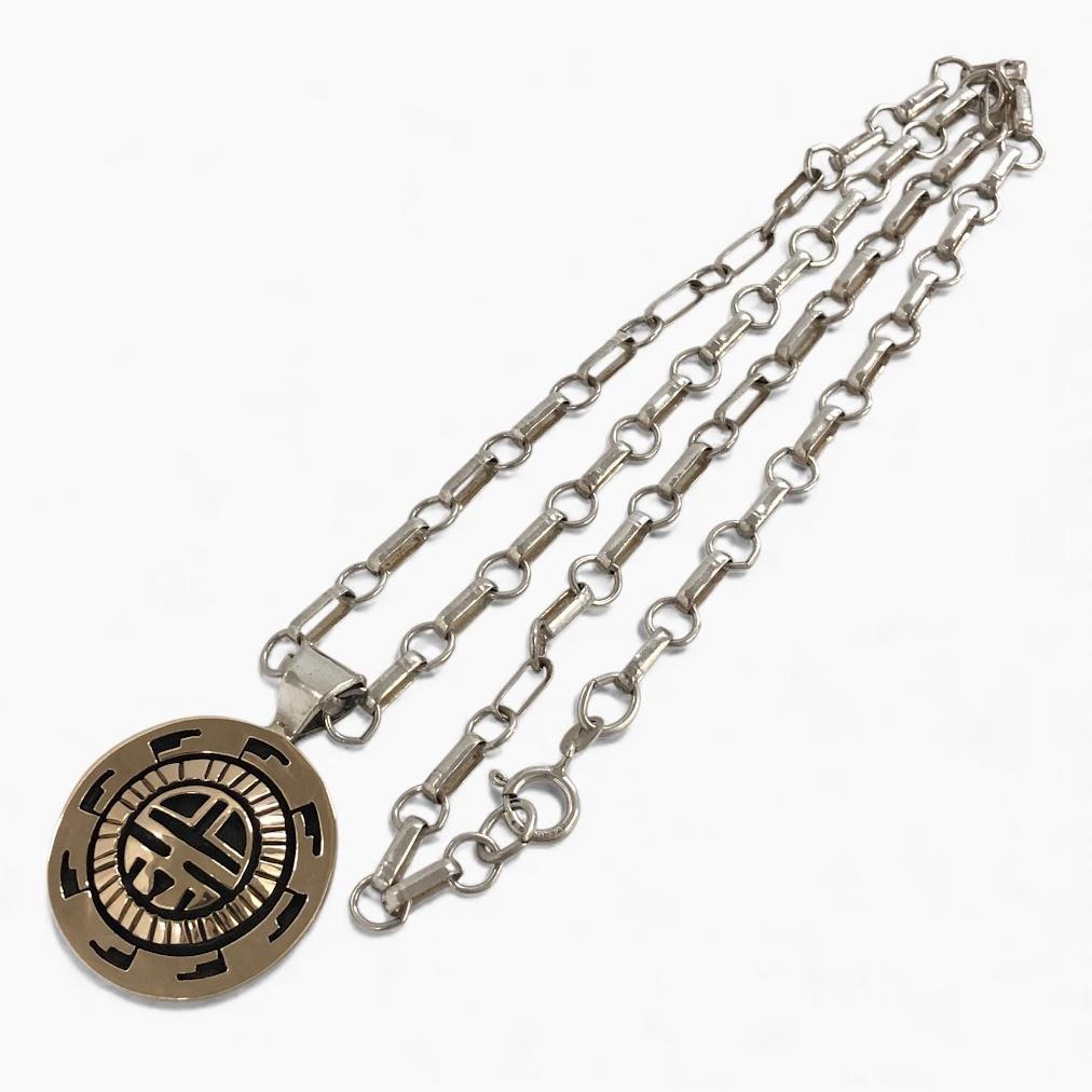 ホピ族 STERLING 14K ネックレス アクセサリー