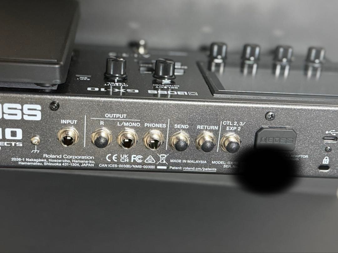 BOSS マルチエフェクター GX-10 新古品