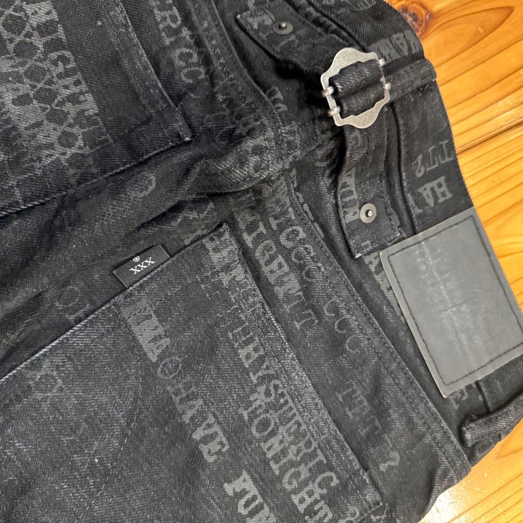 THEE HYSTERIC XXX HAVE FUN TYPE LOGO デニム