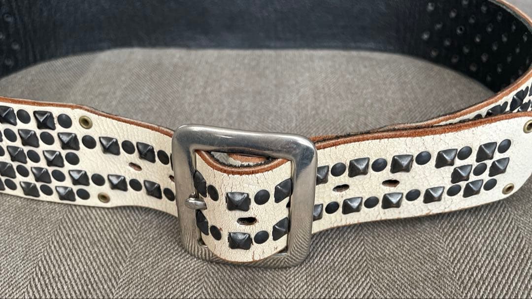 【希少】ヒステリックグラマー ×バルタザール'ロゴスタッズベルトコラボ　Ｓサイズ