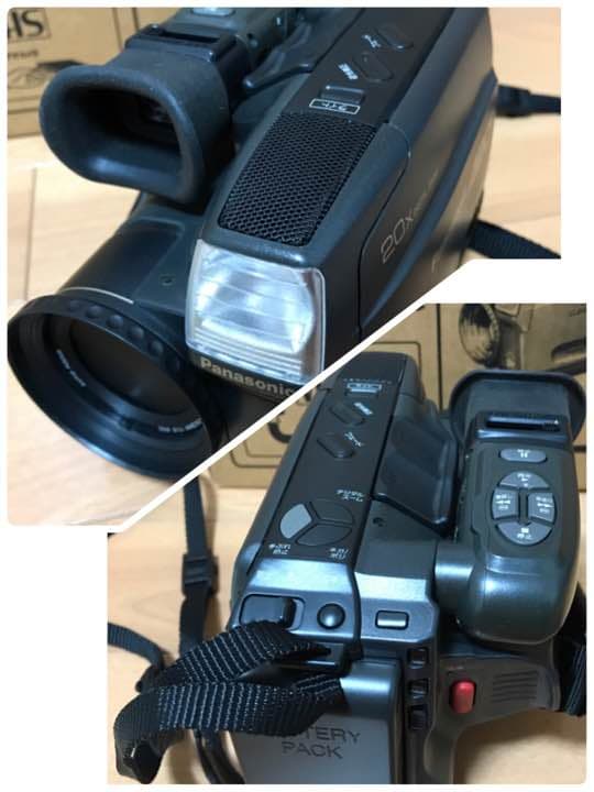 【ご購入前にコメント必須】Panasonic ビデオムービーカメラ NV-A20