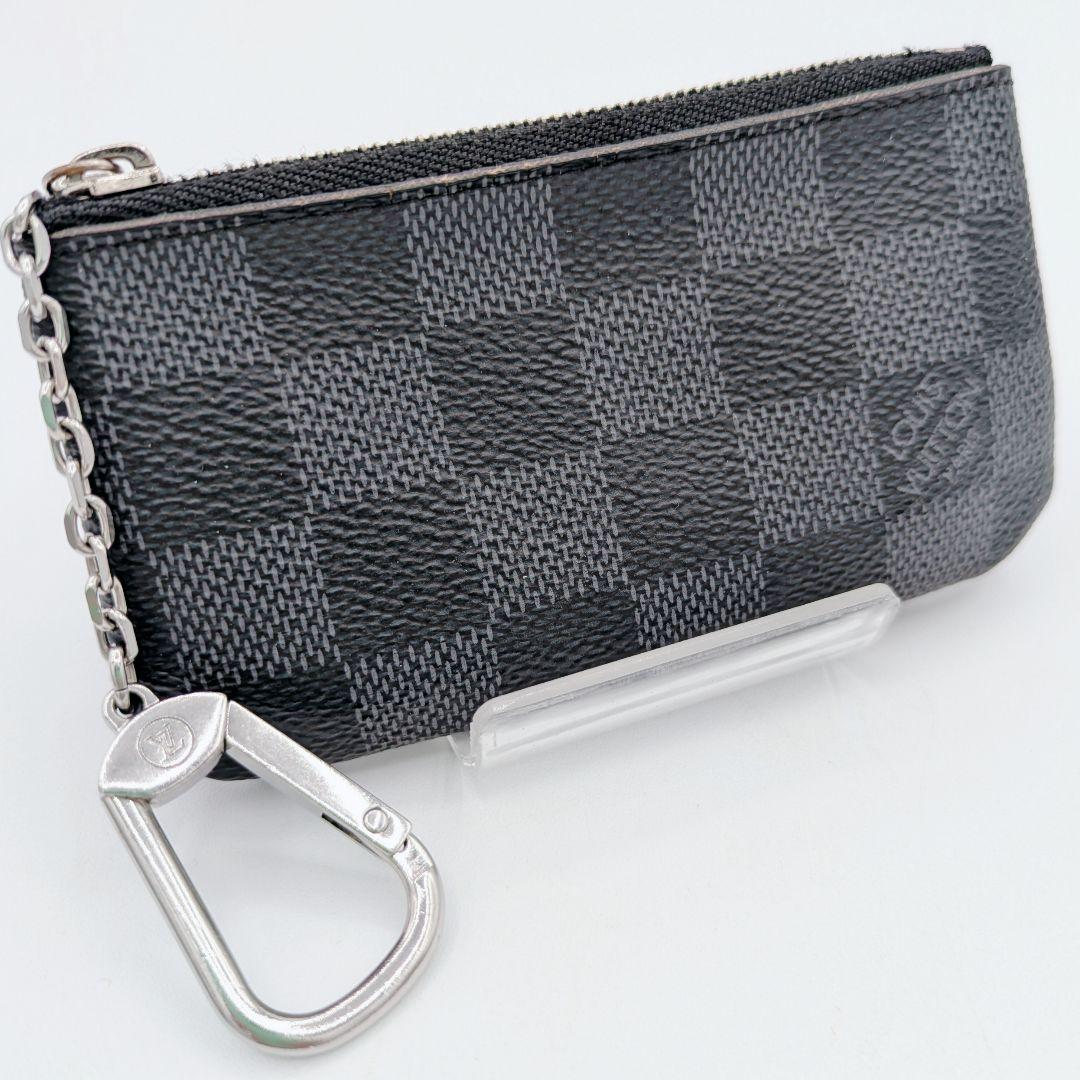 Louis Vuitton ルイ・ヴィトン ダミエ ブラック ケース 革